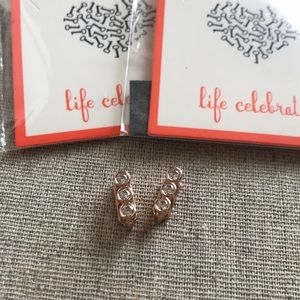 KEEP Collective Jewelry - KEEP Collective Sparkle Trio Rose Gold KEEP Collective Jewelry - KEEP Collective Sparkle Trio Rose Gold